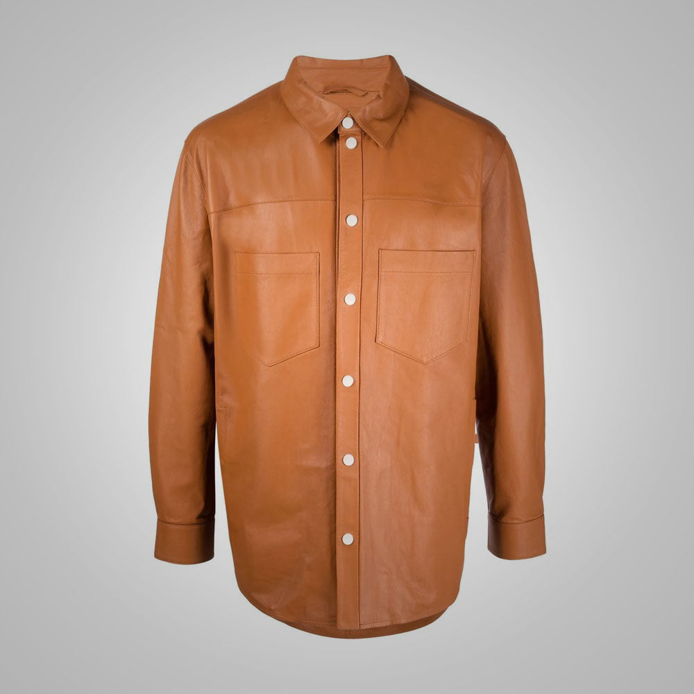 Men_sSnapButtonClosureBrownLeatherShirt5_2048x